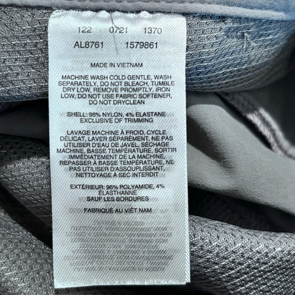 COLUMBIA Sz 8 Long Omni Shade Straight Leg Pockets Hiking Pants in Grey NEW - Picture 10 of 12